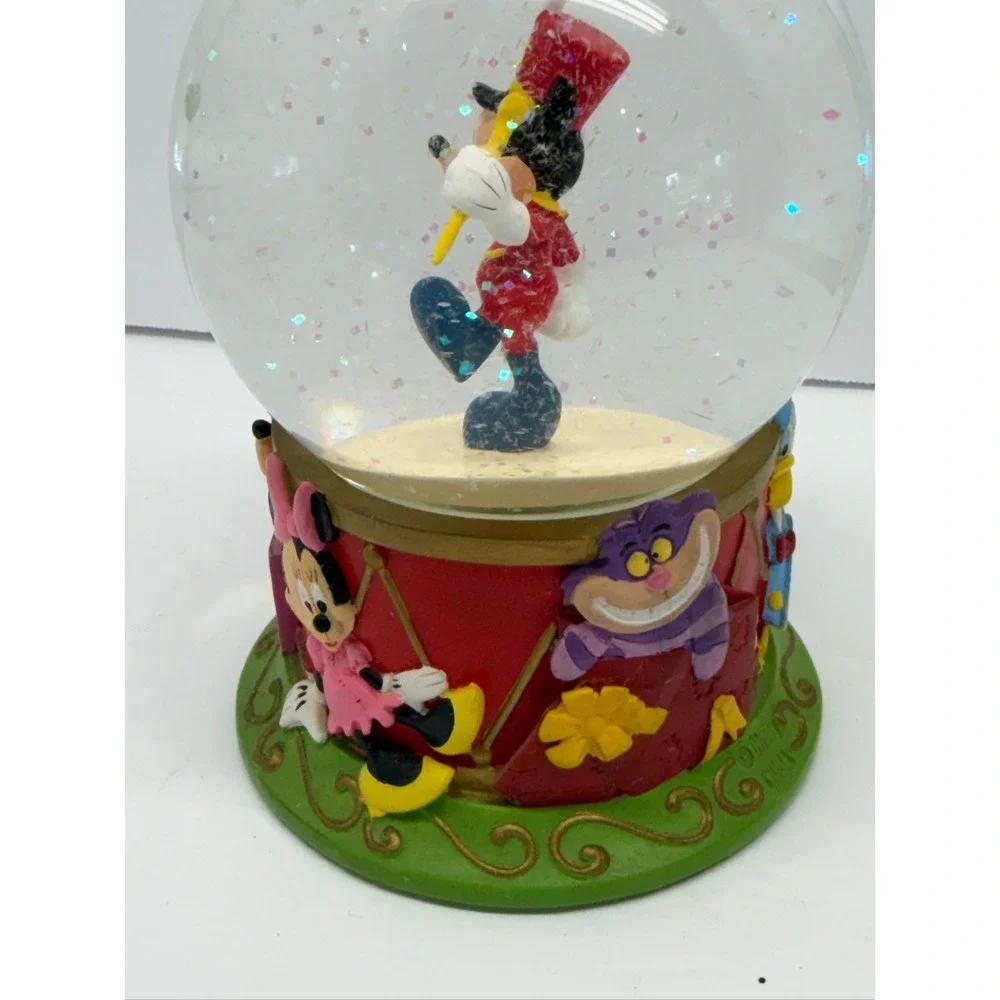 Disney Mickey Mouse 75th Anniversary Snow Globe w/ Characters - Used - Very Good